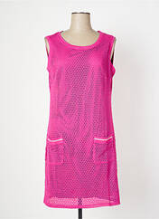 Robe courte rose MALOKA pour femme seconde vue