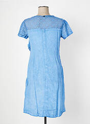 Robe mi-longue bleu MALOKA pour femme seconde vue