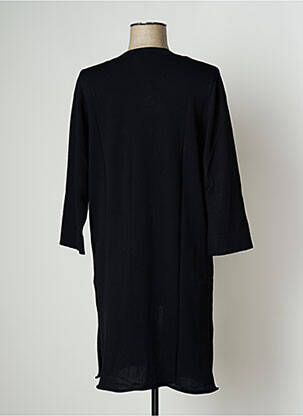 Veste casual col rond noir PAUL BRIAL femme