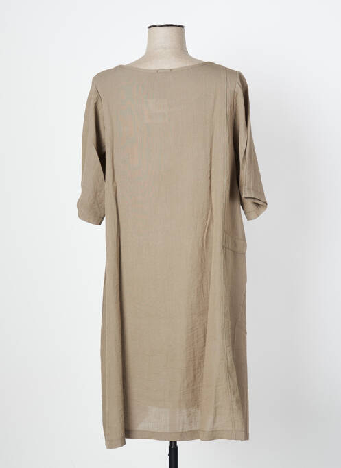 Robe courte marron OZÉE pour femme