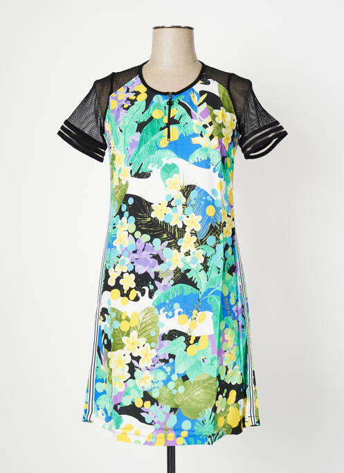 Robe courte bleu MALOKA pour femme
