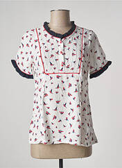 Blouse blanc PAUL BRIAL pour femme seconde vue