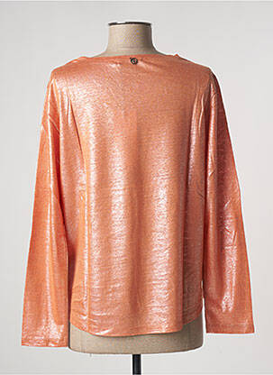 T-shirt manches longues manches longues orange MALOKA femme