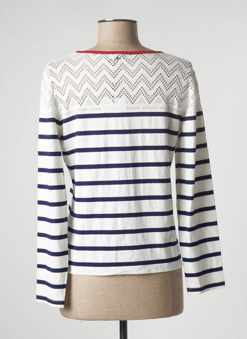 T-shirt bleu PAUL BRIAL pour femme