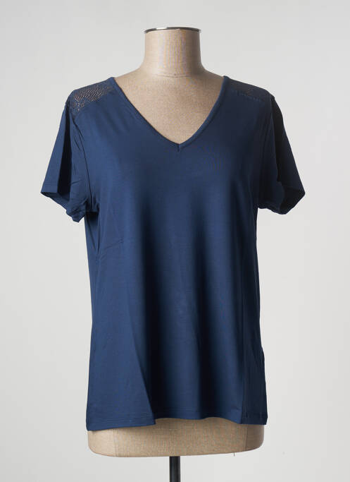 T-shirt bleu MALOKA pour femme