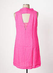 Robe mi-longue rose MALOKA pour femme seconde vue