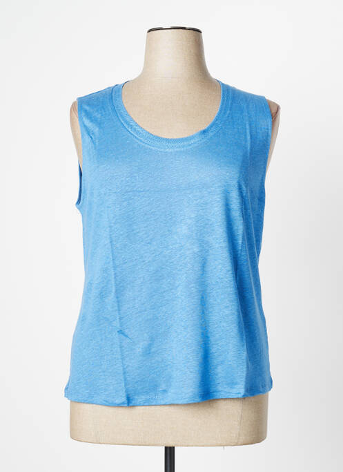 Top bleu MALOKA pour femme