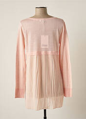 Pull tunique rose PAUL BRIAL pour femme seconde vue