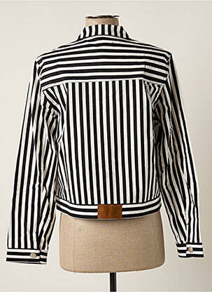 Veste casual coupe droite noir PAUL BRIAL femme