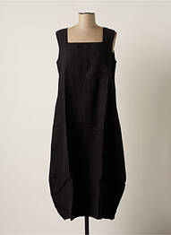 Robe mi-longue fines bretelles noir G!OZE femme