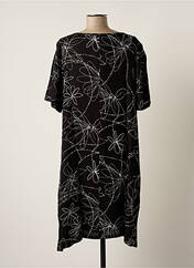 Robe mi-longue noir G!OZE pour femme seconde vue