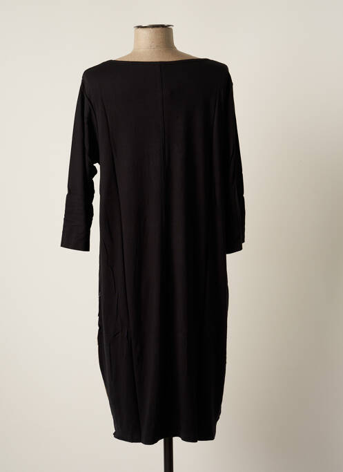 Robe mi-longue noir G!OZE pour femme