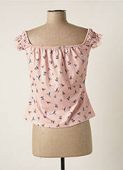 Top rose PAUL BRIAL pour femme seconde vue