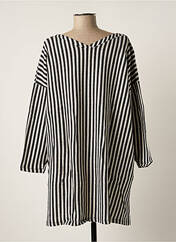 Pull tunique noir G!OZE pour femme seconde vue