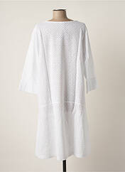 Robe mi-longue blanc G!OZE pour femme seconde vue