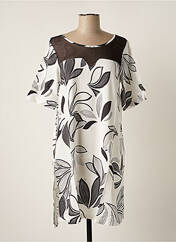Tunique manches courtes blanc G!OZE pour femme seconde vue