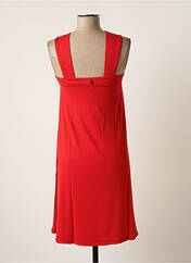 Robe mi-longue rouge MALOKA pour femme seconde vue