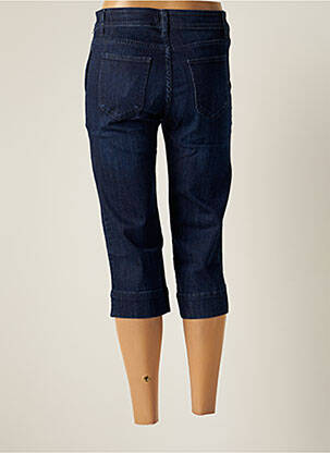 Pantacourt stretch taille normale bleu PAUL BRIAL femme