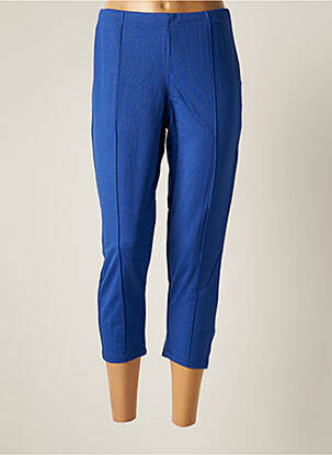 Pantacourt stretch taille normale bleu G!OZE femme