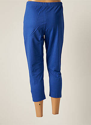 Pantacourt stretch taille normale bleu G!OZE femme