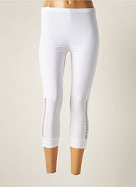 Legging stretch taille normale blanc MALOKA femme