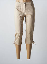 Pantacourt taille normale taille normale beige PAUL BRIAL femme