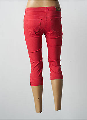 Pantacourt taille basse taille basse rouge PAUL BRIAL femme