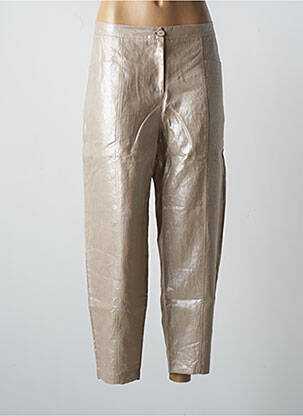 Pantalon 7/8 beige MALOKA pour femme