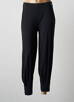 Pantalon large noir MALOKA pour femme