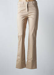 Pantalon droit beige PAUL BRIAL pour femme seconde vue