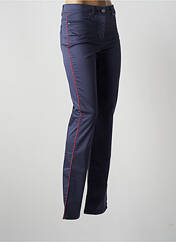 Pantalon droit bleu PAUL BRIAL pour femme seconde vue