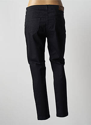 Pantalon 7/8 stretch taille normale noir PAUL BRIAL femme