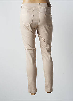 Pantalon 7/8 stretch taille normale beige PAUL BRIAL femme