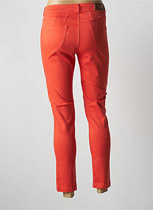 Pantalon 7/8 stretch taille normale orange PAUL BRIAL femme
