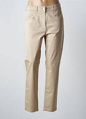 Pantalon droit beige PAUL BRIAL pour femme seconde vue