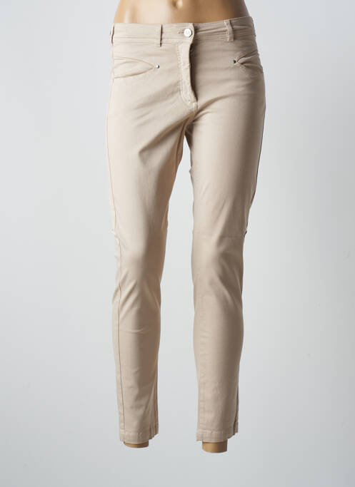 Pantalon 7/8 beige PAUL BRIAL pour femme
