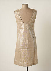 Robe mi-longue beige MALOKA pour femme seconde vue