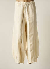Pantalon large beige G!OZE pour femme seconde vue