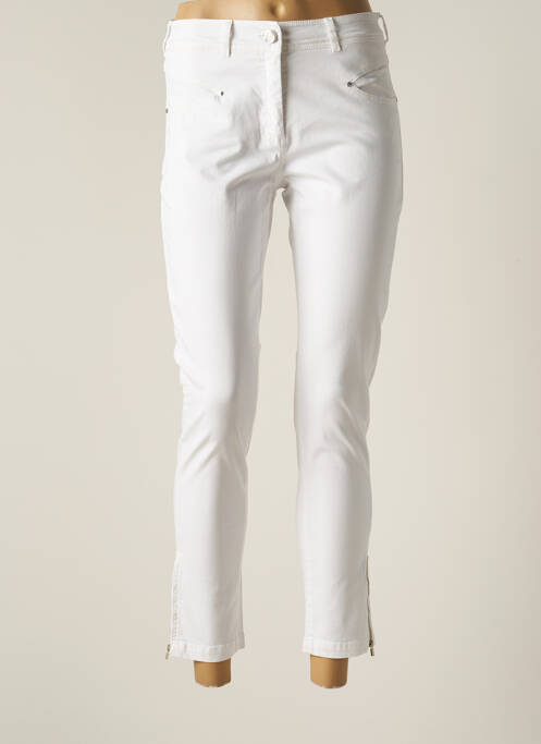 Pantalon 7/8 blanc PAUL BRIAL pour femme