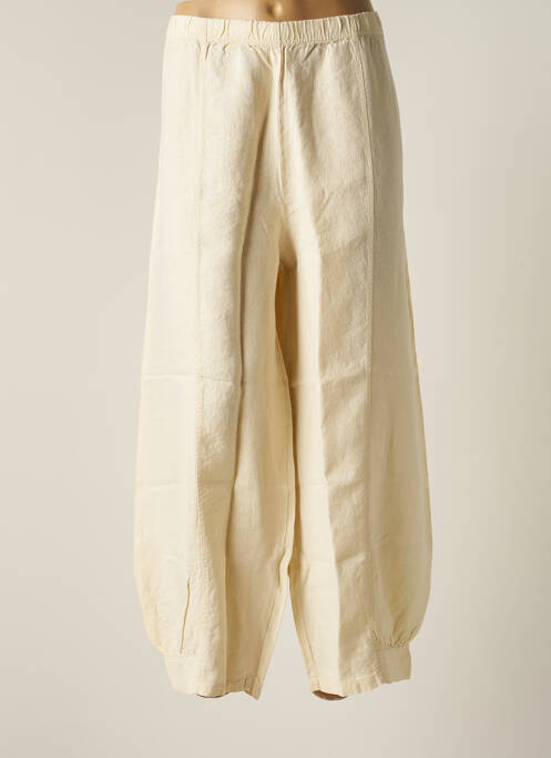 Pantalon large beige G!OZE pour femme