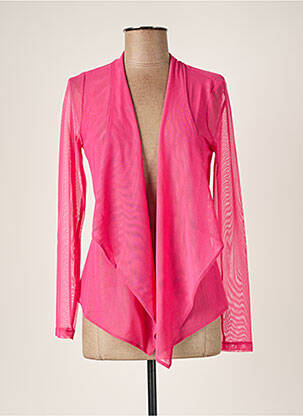 Veste casual manches longues rose MALOKA femme