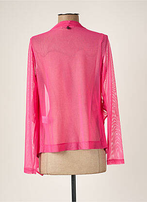Veste casual manches longues rose MALOKA femme
