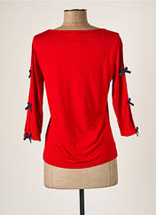 Top rouge PAUL BRIAL pour femme seconde vue