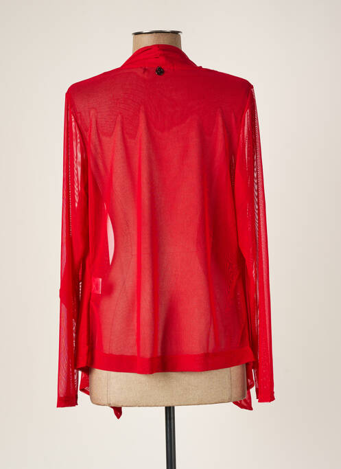 Veste casual rouge MALOKA pour femme