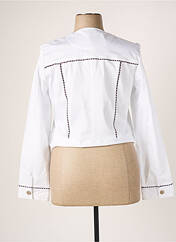 Veste casual blanc PAUL BRIAL pour femme seconde vue