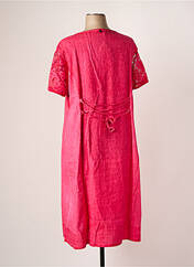 Robe mi-longue rose MALOKA pour femme seconde vue