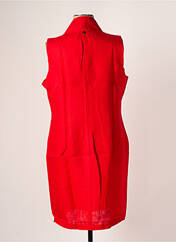 Robe mi-longue rouge MALOKA pour femme seconde vue