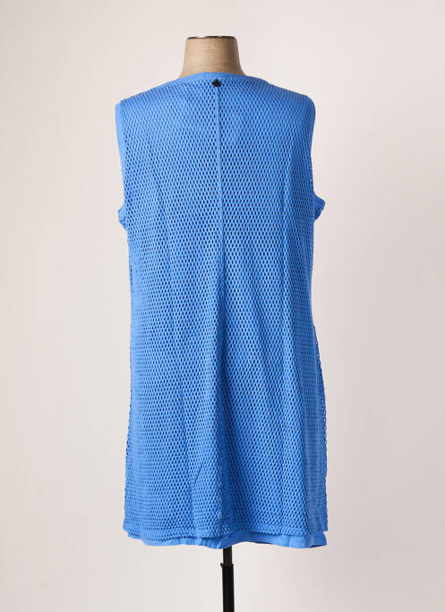 Robe mi-longue bleu MALOKA pour femme