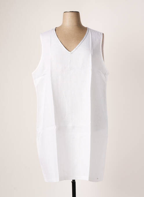 Robe courte blanc MALOKA pour femme