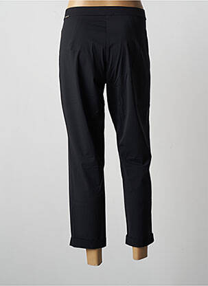 Pantalon 7/8 stretch taille normale noir MALOKA femme